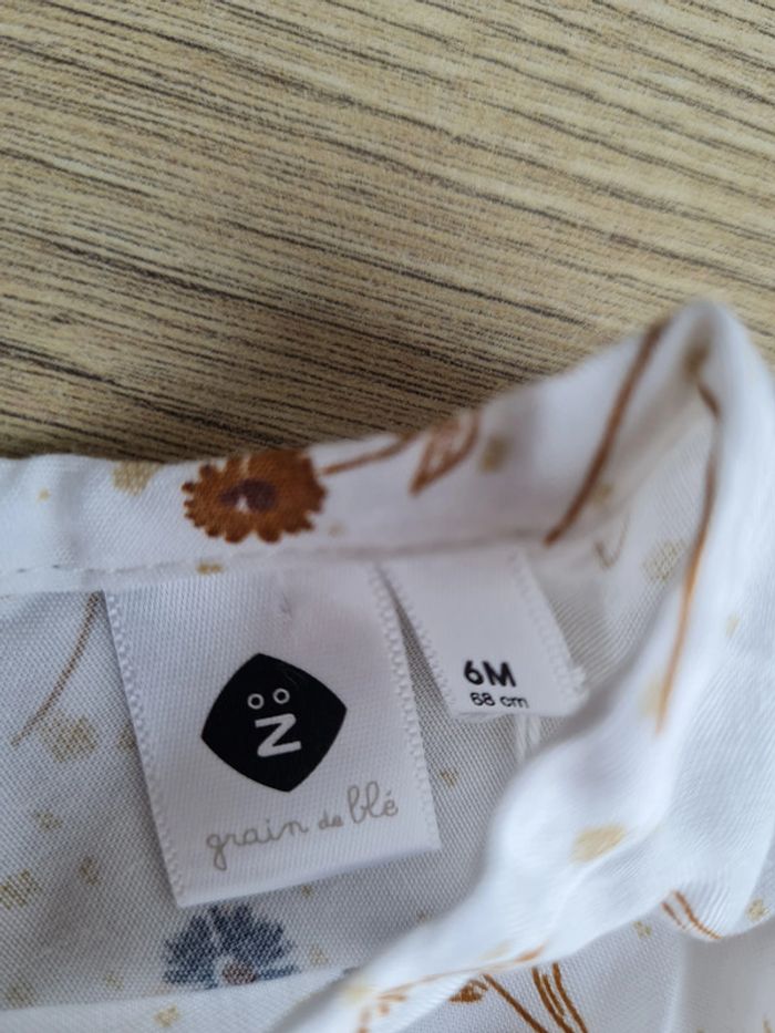 Blouse Fluide Z Grain de blé 6 mois - photo numéro 2