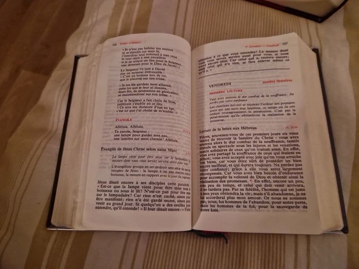 La bible et le missel de la semaine. - photo numéro 18