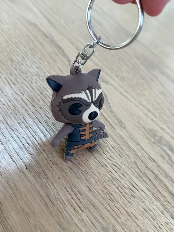 Porte clé rocket raccoon - photo numéro 3