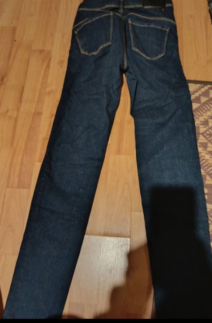 👖 Pantalon bleu foncé School Ray – Coupe skinny, style casual/scolaire 😎 - photo numéro 3