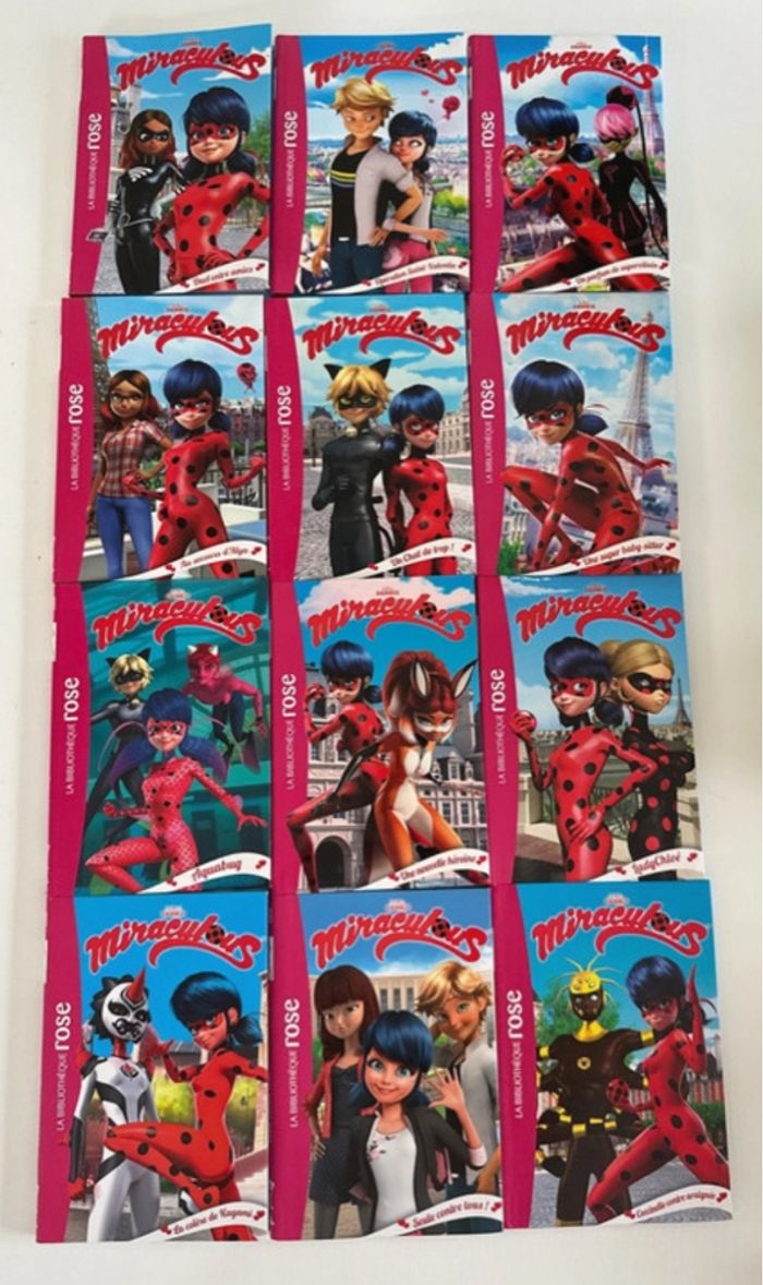 Lot livres Miraculous