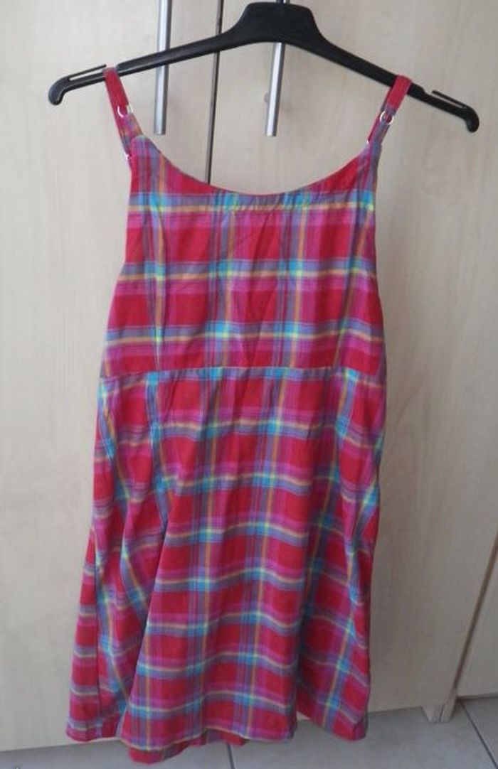 Robe Madras rose de : " Paréo Connexion " Neuve #robe d’été #