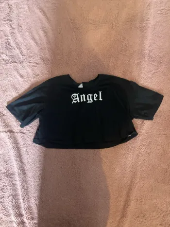 Corp top noir shein
