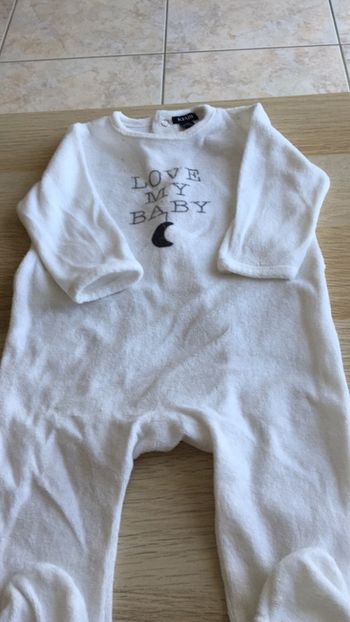 Pyjama léger éponge kiabi