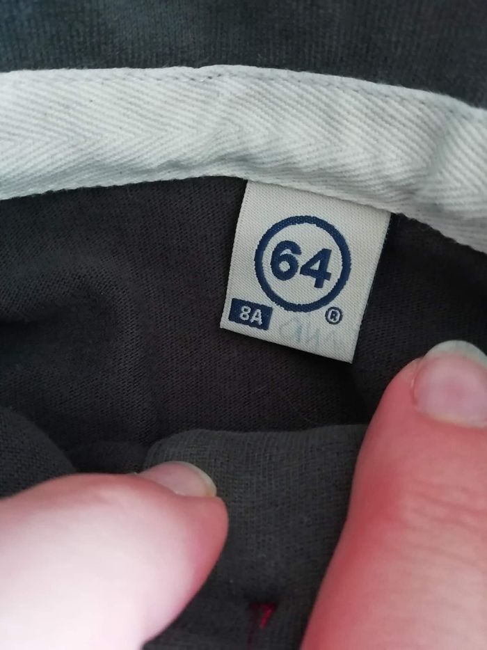 Polo manches longues taille 8 ans - photo numéro 3