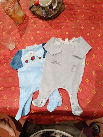 Lot pyjama 1 mois