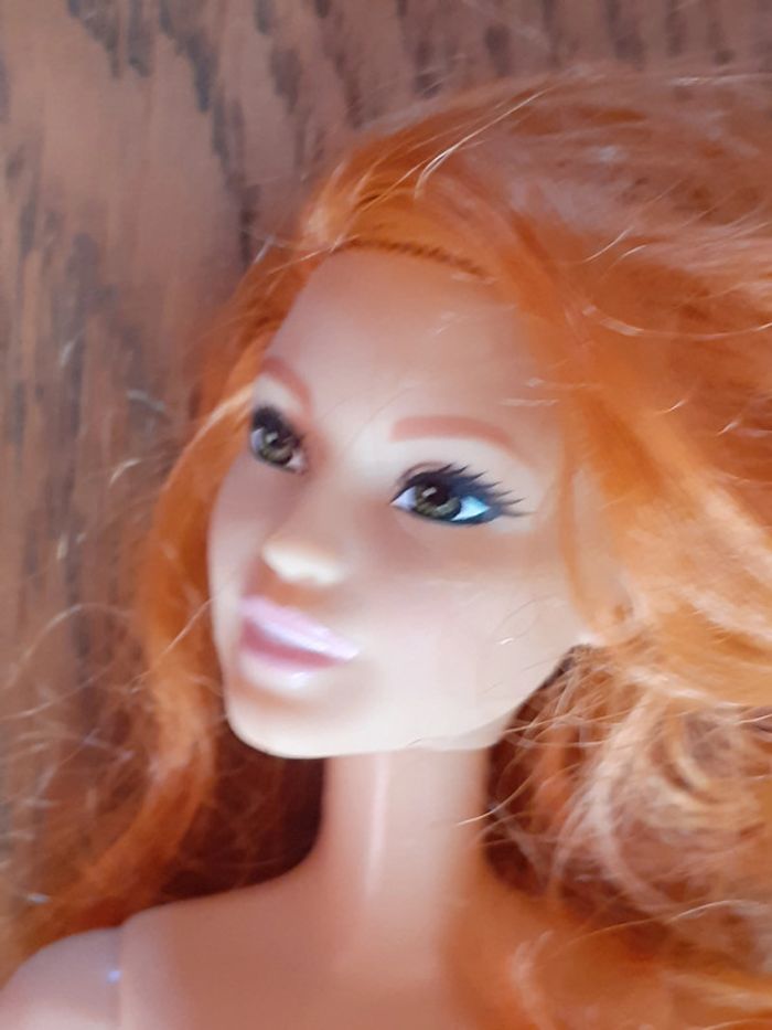 🎀 Barbie rousse Fashionista - photo numéro 3