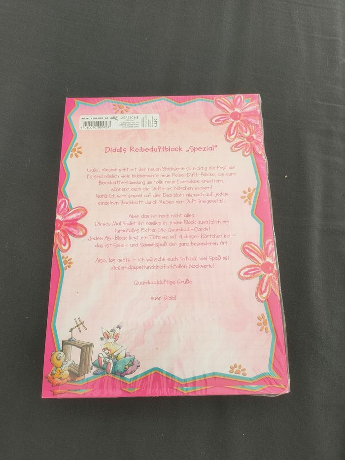 Bloc Diddl A5 neuf emballé blister OVP - photo numéro 2