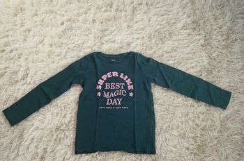 ​👕 T-shirt Manches Longues GÉMO - 8 ans