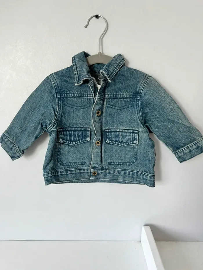 Veste en jean 6 mois bébé