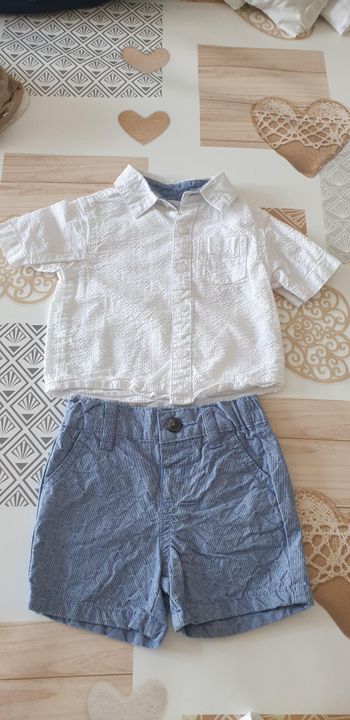 Ensemble chemise et short