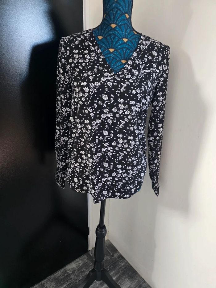 Blouse femme noir et blanche Jacqueline de yong