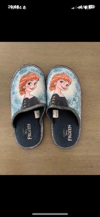 Chaussons Disney fille Reine des neiges