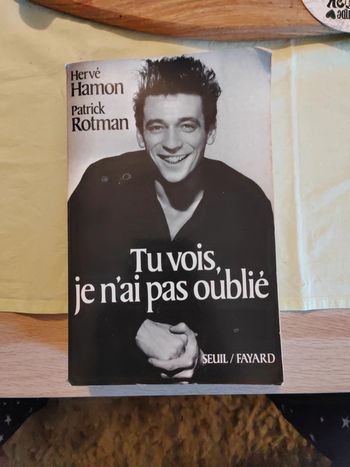 Tu vois je n ai pas oublié, Yves Montand biographie