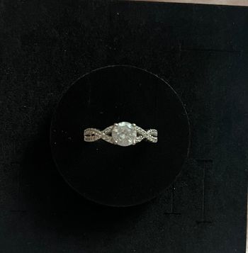Bague Karin Argent Blanc Oxyde de Zirconium
