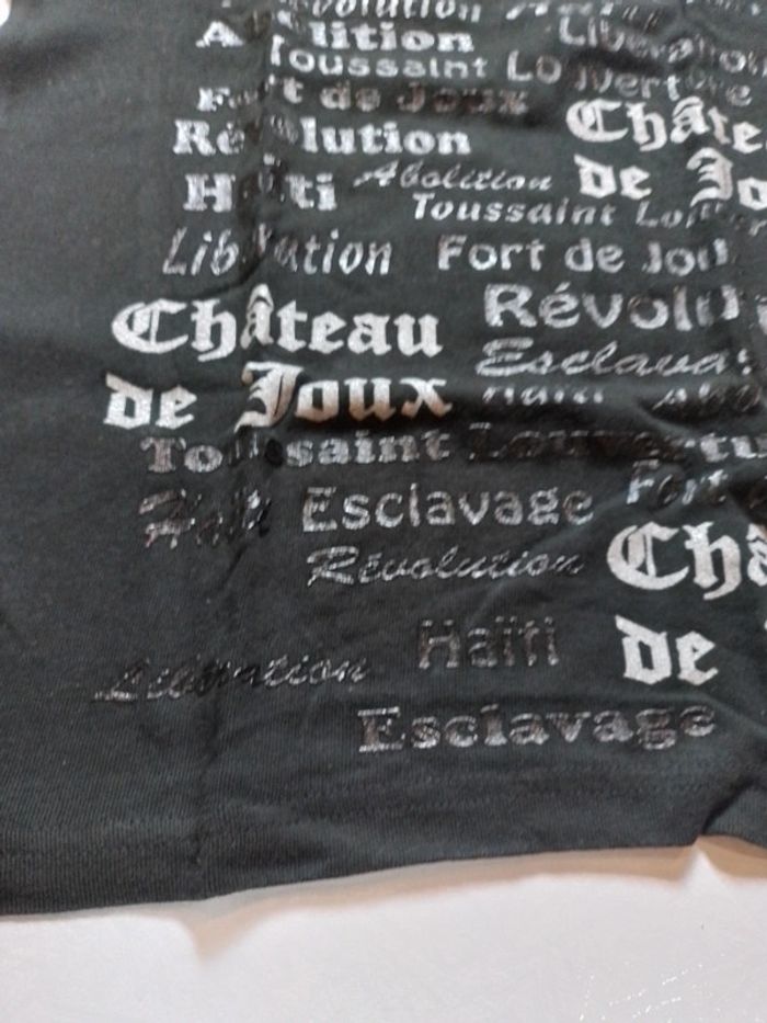 T-shirt femme noir Château de Joux - photo numéro 10