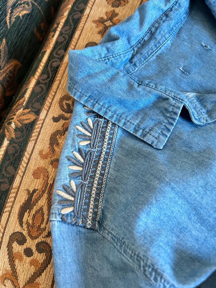 Robe en jean bleu Eldys taille 38 - photo numéro 4