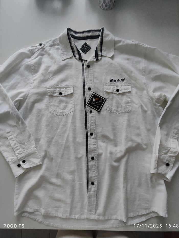 Chemise Blanc du Nil - photo numéro 2