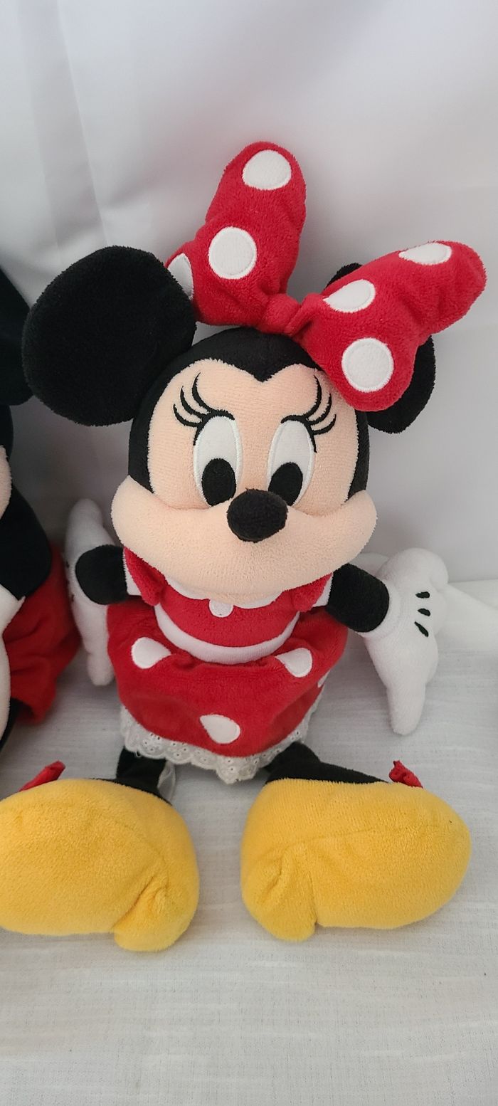 Lot peluches Mickey et Minnie Disneyland - photo numéro 4