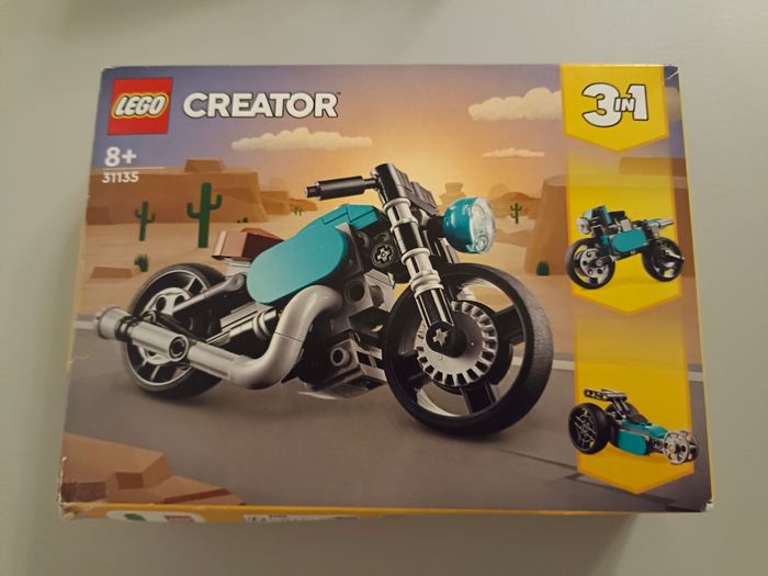 Lego  Creator 3 en 1 La moto ancienne 31135