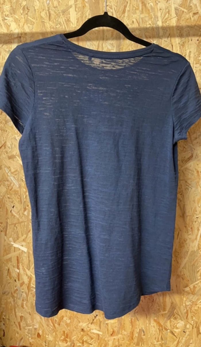 Tee-shirt chat fille 15 ans , bleu marine - photo numéro 3