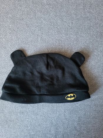 Bonnet bébé batman
