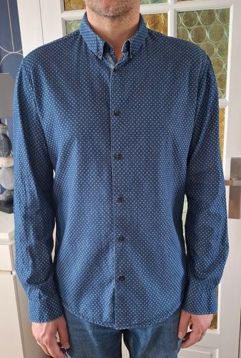 chemise BONOBO bleue jean