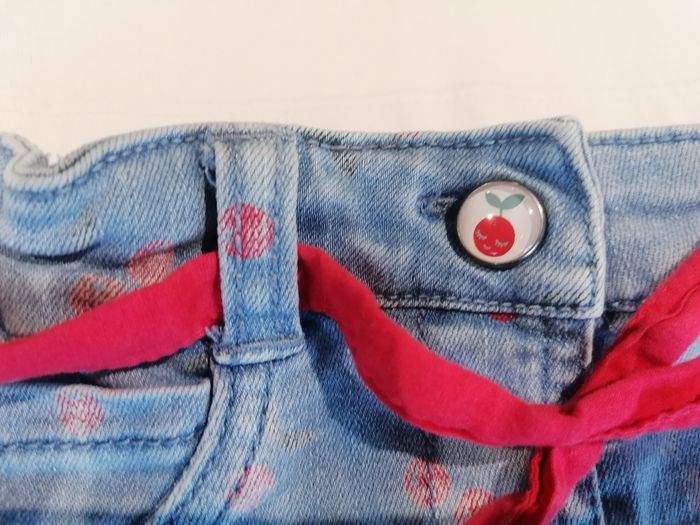 Ensemble été thee shirt et short jeans 🌞 T 24 mois - photo numéro 7