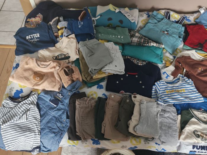 Lot de vêtements 9-12 mois bébé garçon - photo numéro 3