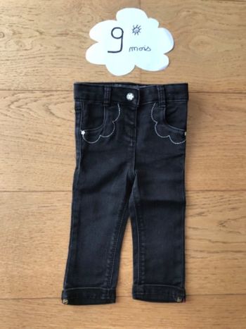 Jean noir orchestra taille 9 mois