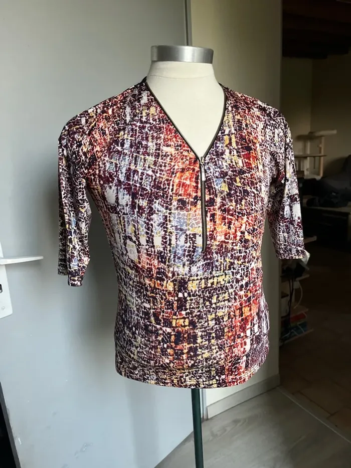 Blouse colorée - photo numéro 2