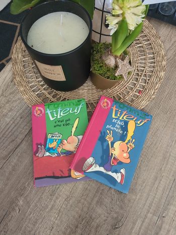 Lot de 2 livres Titeuf
