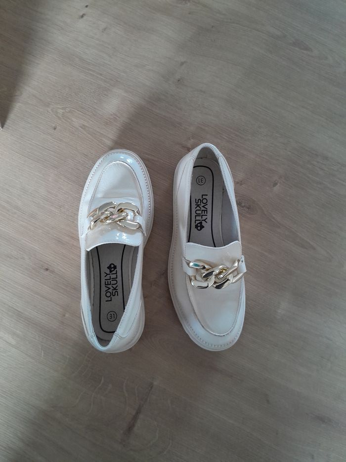 Mocassins beige en 31 - photo numéro 5