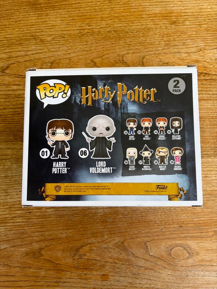 Funko Pop Harry Potter & Lord Voldemort 2 Pack Harry Potter - photo numéro 5