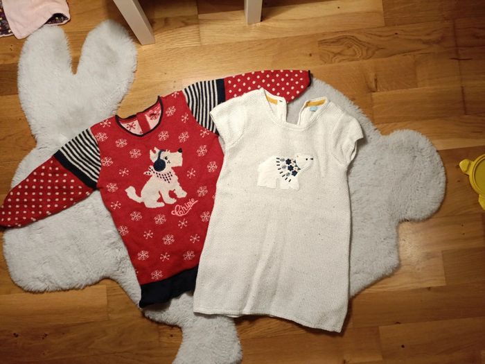 Lot de robe hiver fille 18 mois