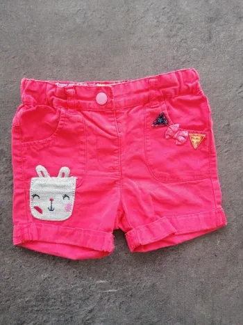 Short bébé fille 12 mois