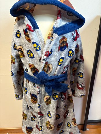 Peignoir garçon taille 122/128