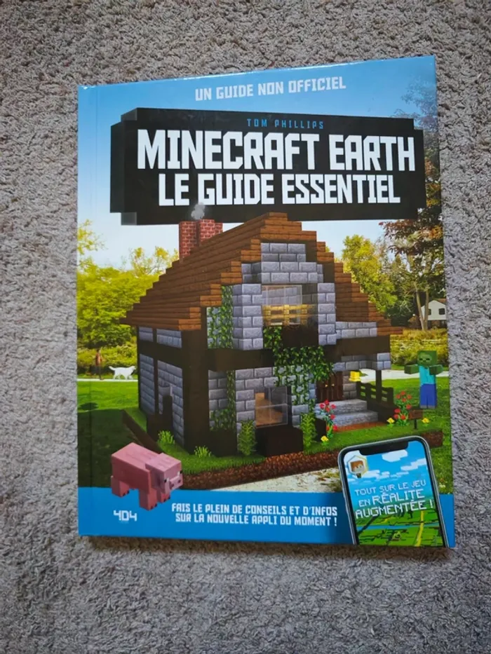 Livre Minecraft earth le guide essentiel