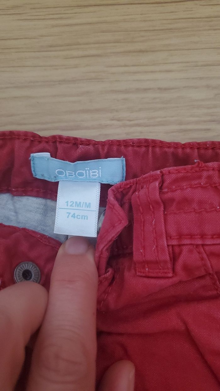 Pantalon rouge - photo numéro 2
