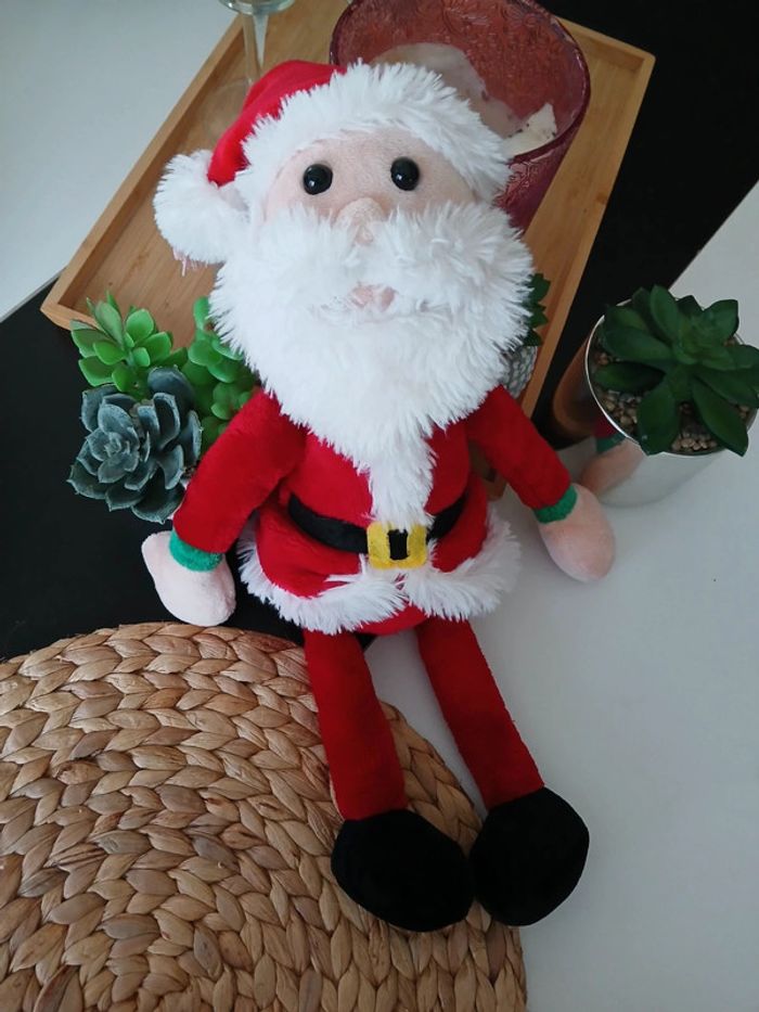 Péluche père Noël Comme Neuf 🎅🌿