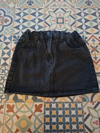 Jupe en jean noire 10 ans 