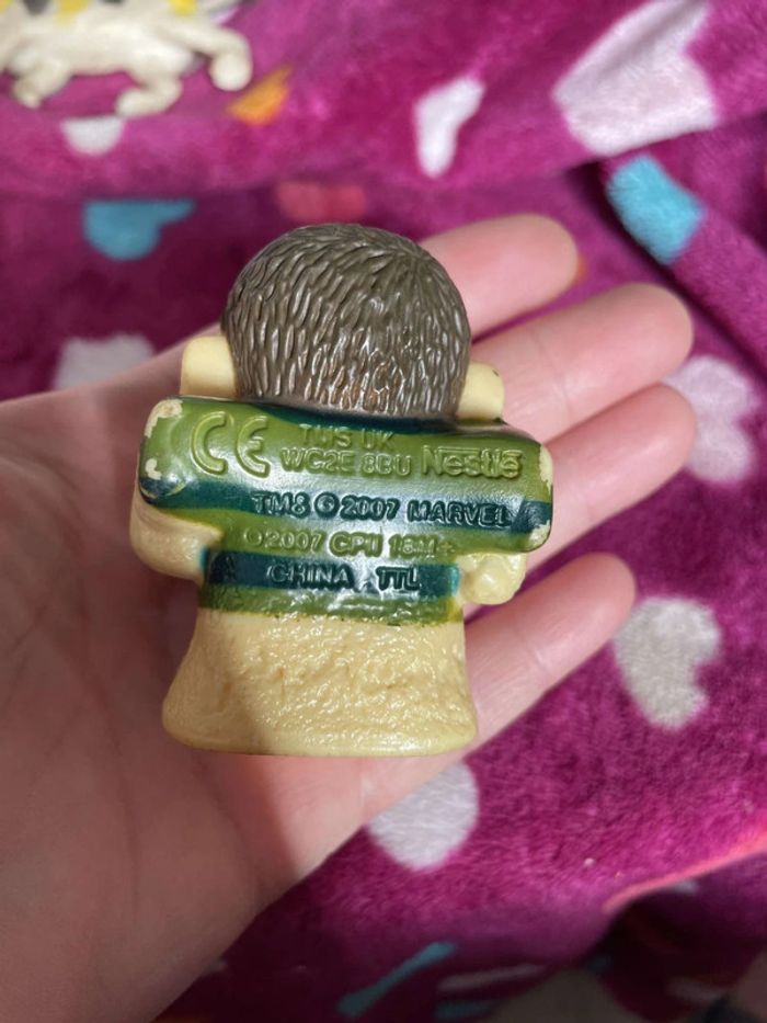 Figurine Objet Publicitaire lance Eau Marvel Nestlé 2007 - photo numéro 2