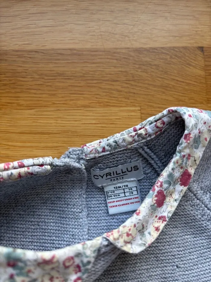 Jolie robe Cyrillus 12 mois fille - photo numéro 2