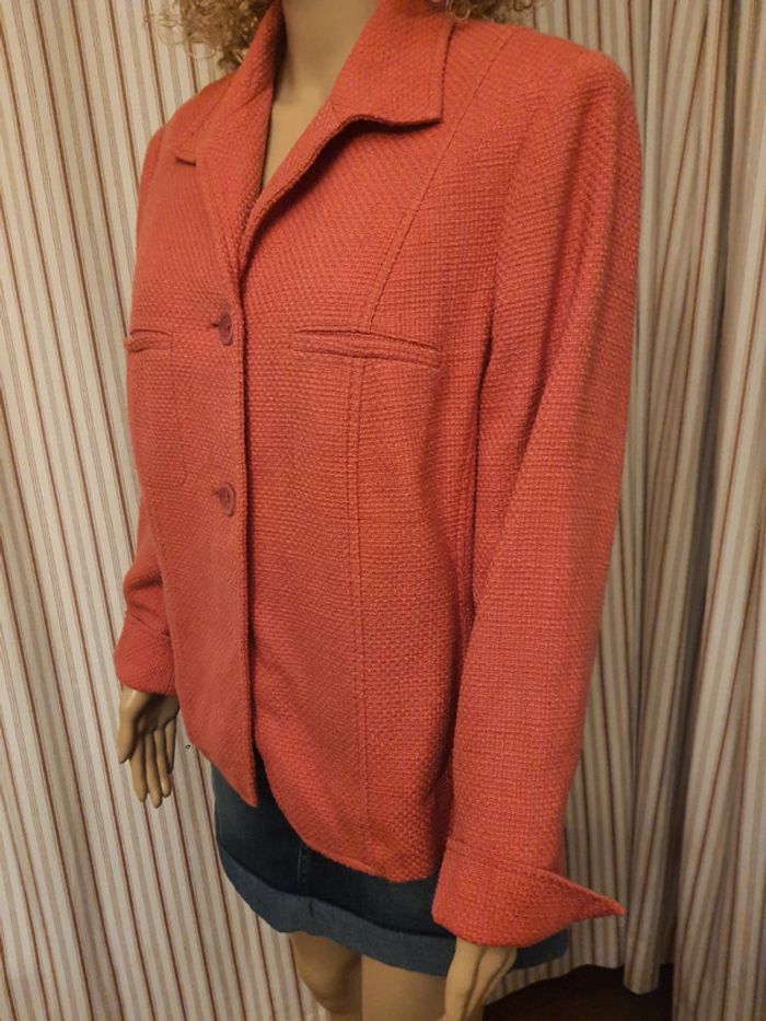 Blazer Mayerline  be fr 46 viscose et coton - photo numéro 6
