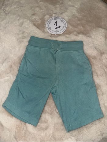 Short fin coton 4 ans