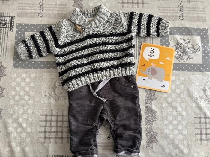 Ensemble pantalon + pull