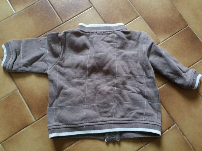 Gilet zippé 12 mois 1 an 74 cm Tout compte fait - photo numéro 2