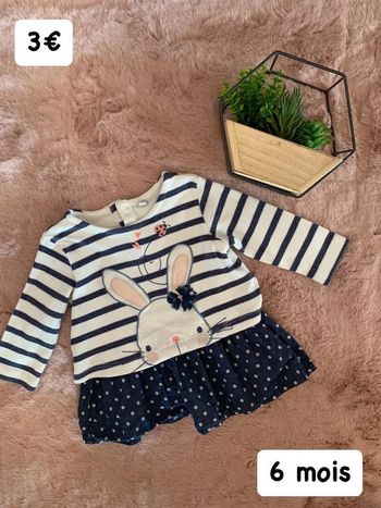 Robe 🎀 6 mois