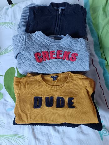 Lot de 12 pulls taille 3 ans