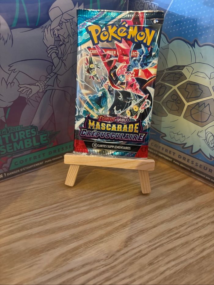 Booster Pokémon Mascarade Crépusculaire reconditionné